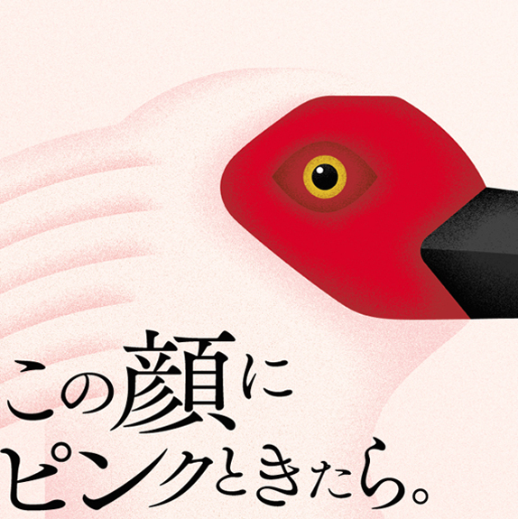 トキ放鳥協賛広告画像